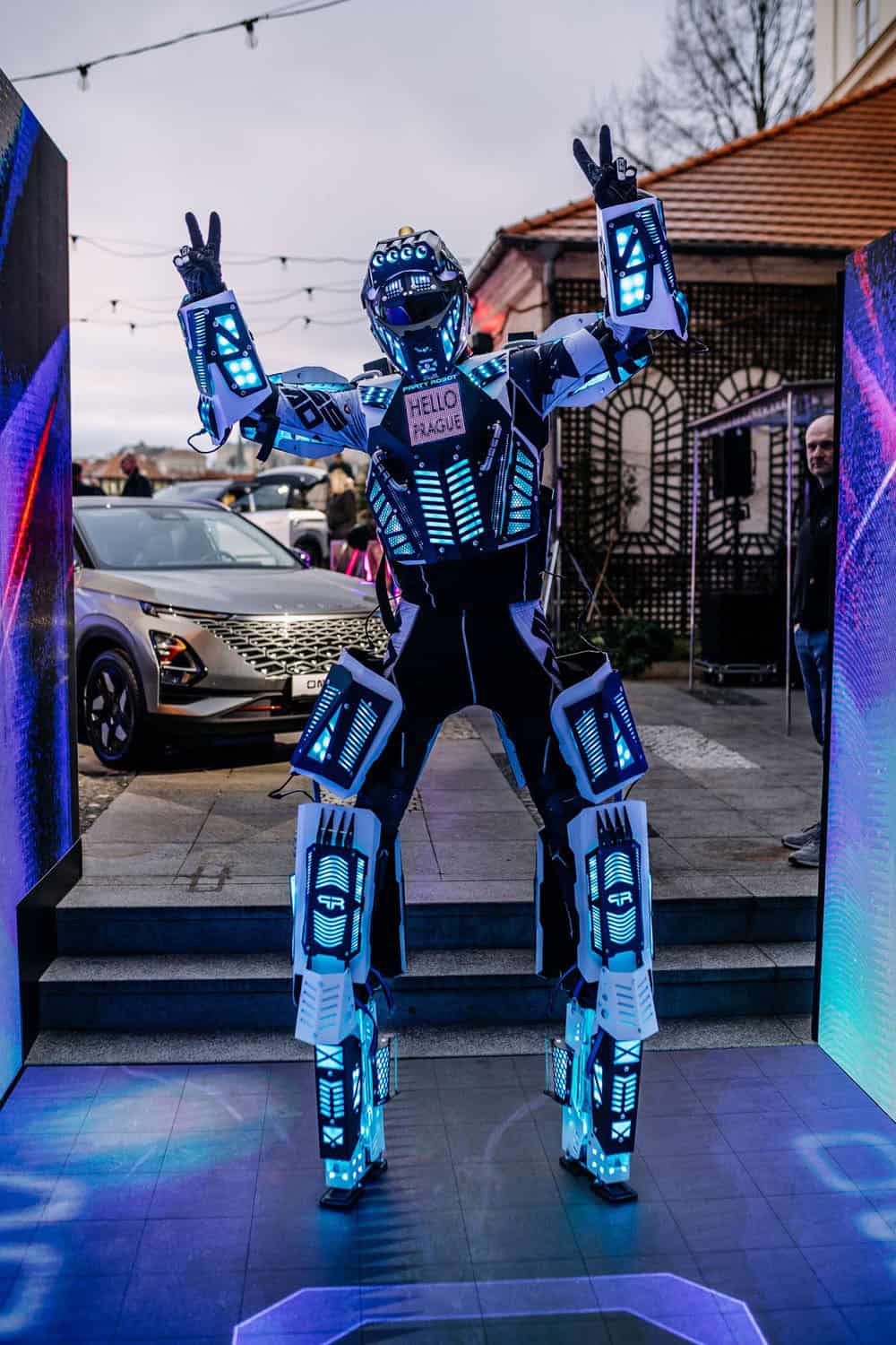 Sztárfellépő 2026 árak: koncert, show, party robot alternatíva 5 sztárfellépő mellkasi kijelző
